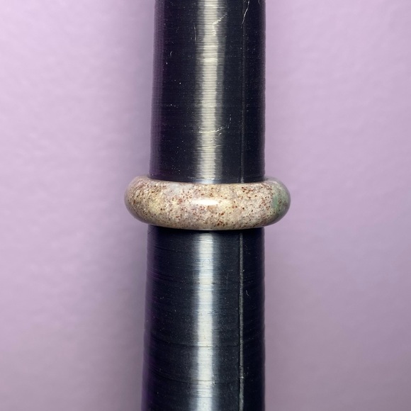 FANCY JASPER SOLID BAND RING - Picture 7 of 8